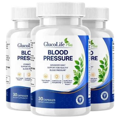 GlucoLife+ Blood Pressure Canada 3 Bottles