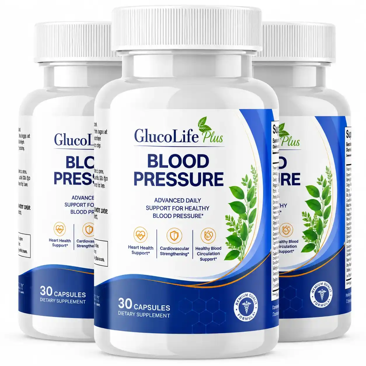 GlucoLife+ Blood Pressure Canada 3 Bottles